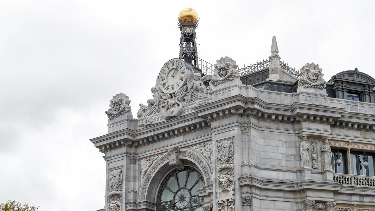 Una imagen de la fachada del Banco de España.