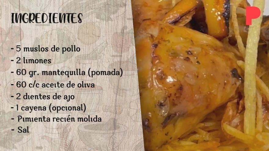 Pollo al limón, receta fácil de Rafuel