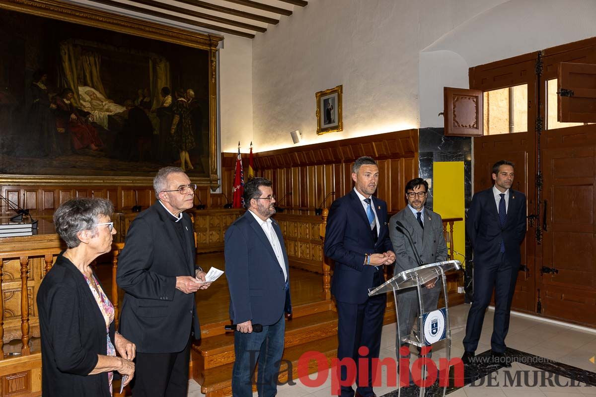 Recepción en Caravaca a la ciudad hermana de Obertshausen