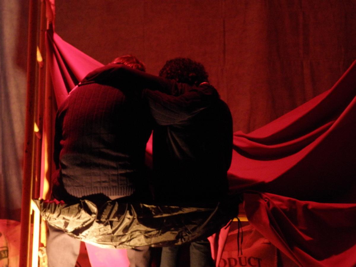 Homenaje a Miguel Hernández en Yátova en 2010.
