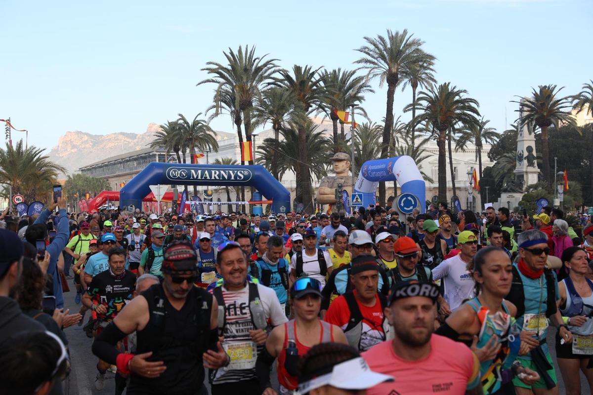 Salida de la edición de 2026 de la Ruta de las Fortalezas