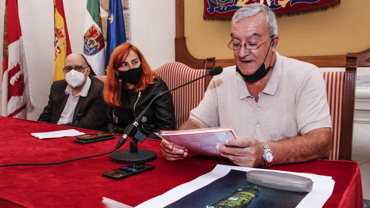 Momento de la presentación de las Jornadas Góticas.