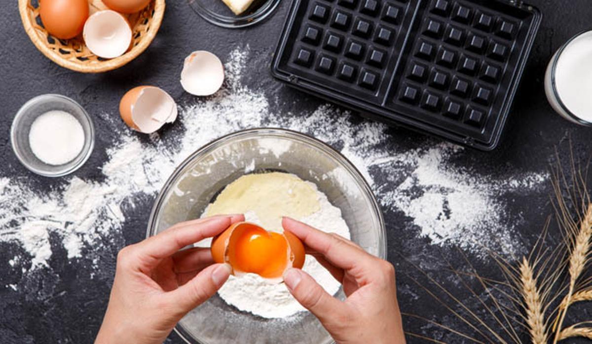 Esta es la receta para preparar los auténticos gofres de las ferias