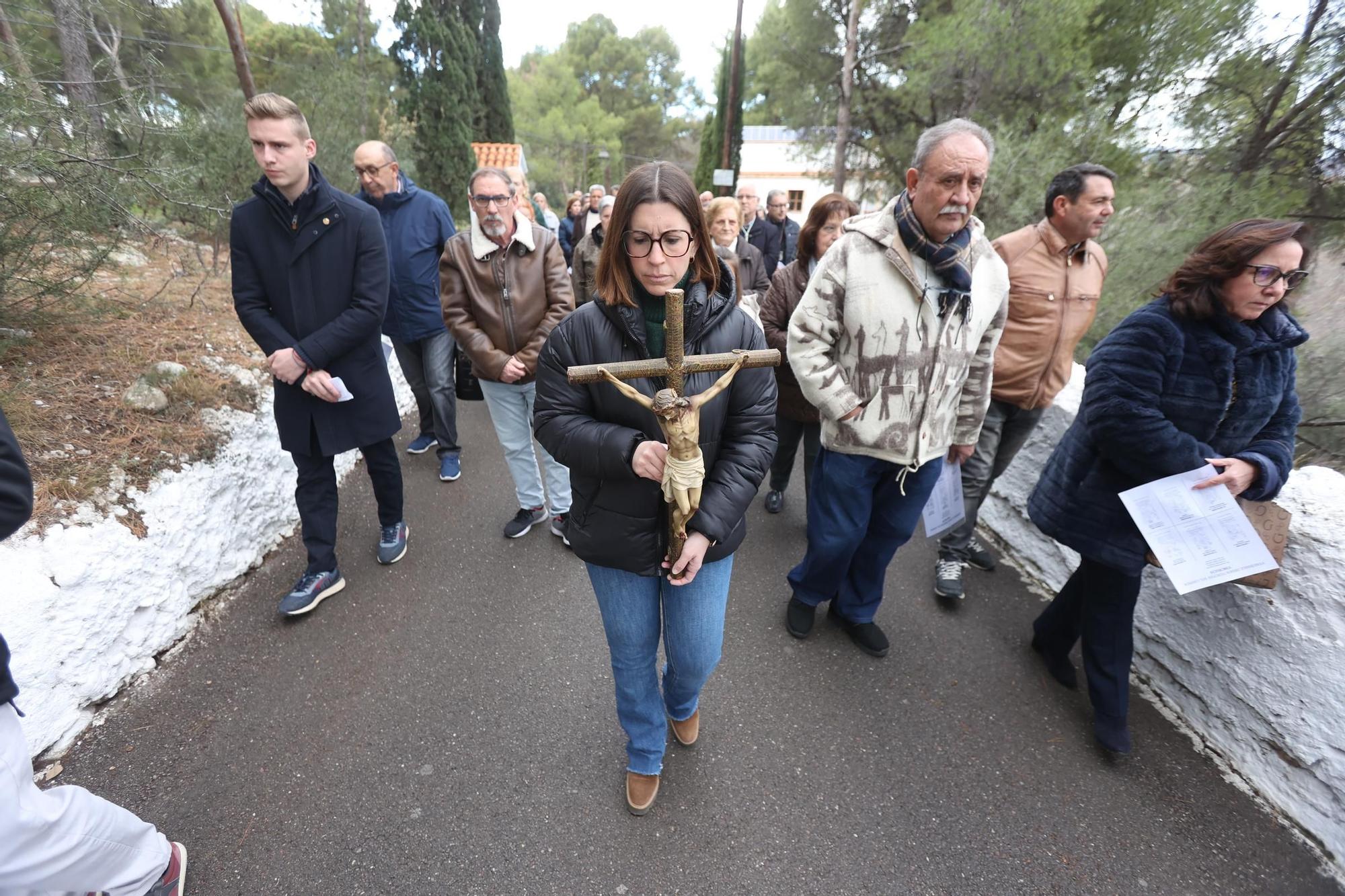 Fotos del vía crucis por el calvario de la ermita del Termet en Vila-real