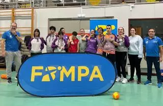 La Federación Asturiana de Balonmano impulsa el deporte inclusivo junto a La Calzada
