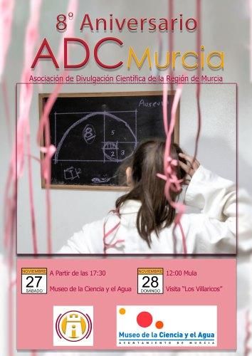 Cartel aniversario ADC Murcia