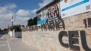 Fachada del colegio CEU Jesús María.