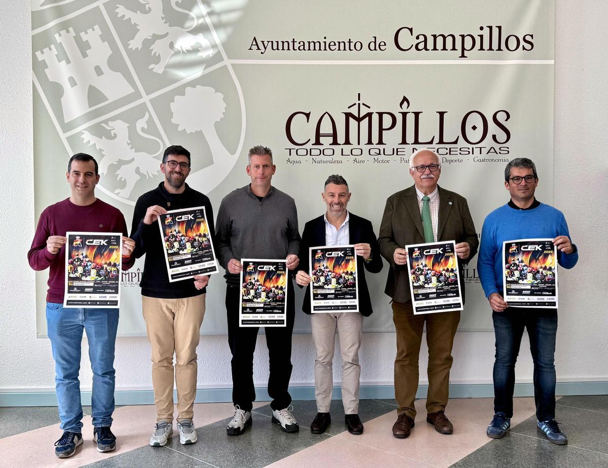 Presentación de la primera prueba del Campeonato de España de Karting en Campillos.