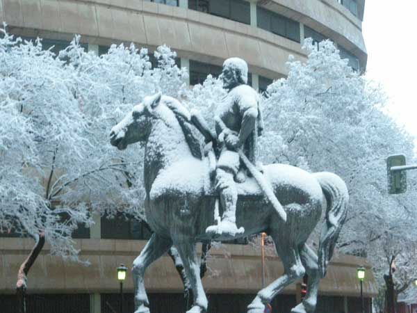 Fotos de nuestros lectores de la gran nevada