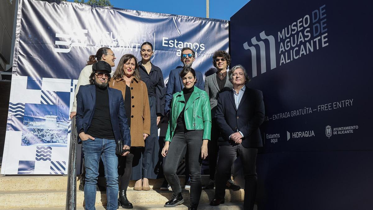 Participantes en la programación cultural por los 15 años del Museo de Aguas de Alicante