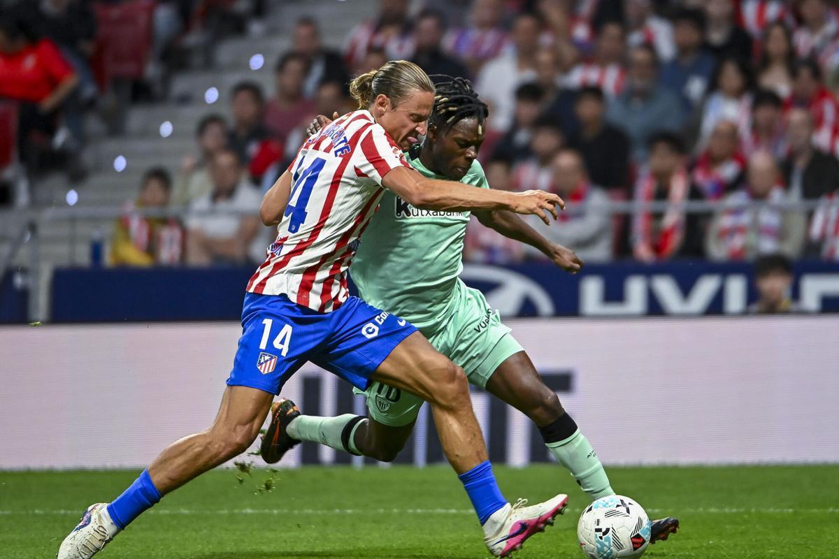 LaLiga: Atlético de Madrid - Athletic, en imágenes.