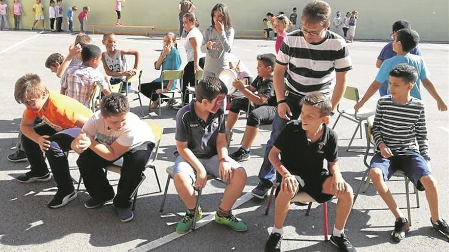 bienvenida deportiva en el ceip concepción arenal