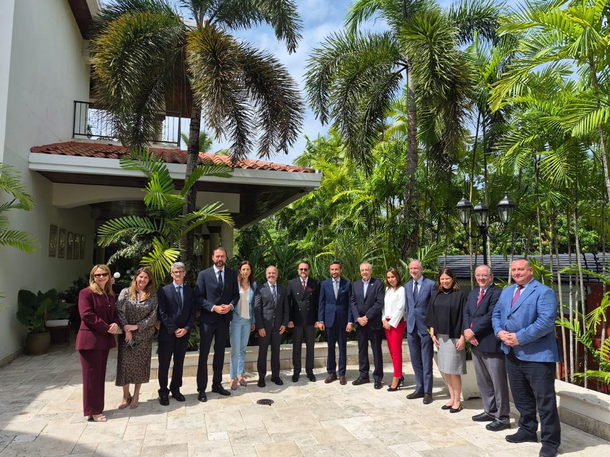 La delegación de la Zona Franca de Vigo está en Panamá esta semana.