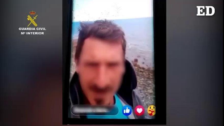 Vídeo: Pesca en una zona prohibida sin licencia durante el confinamiento y lo publica en las redes