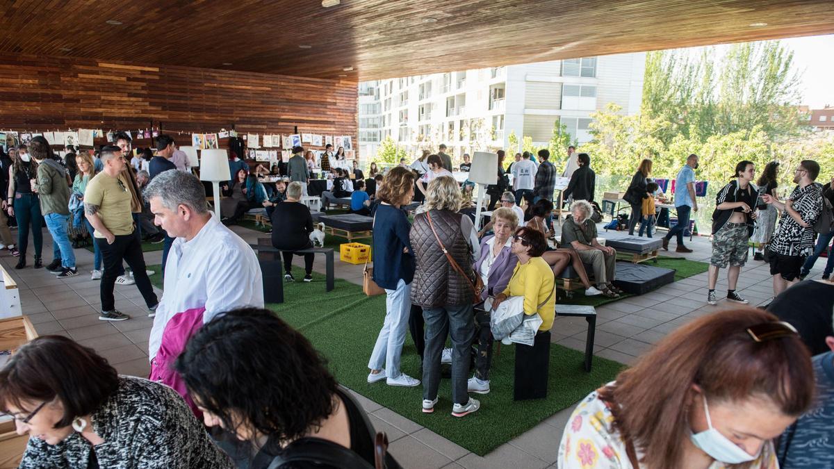 Imagen de una edición pasada de la feria Volare de la Escuela de Arte de Zaragoza