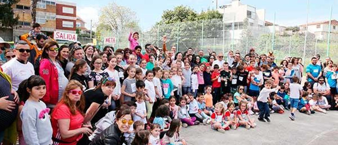 Jornada de deporte en familia en el CEIP Javier Sensat