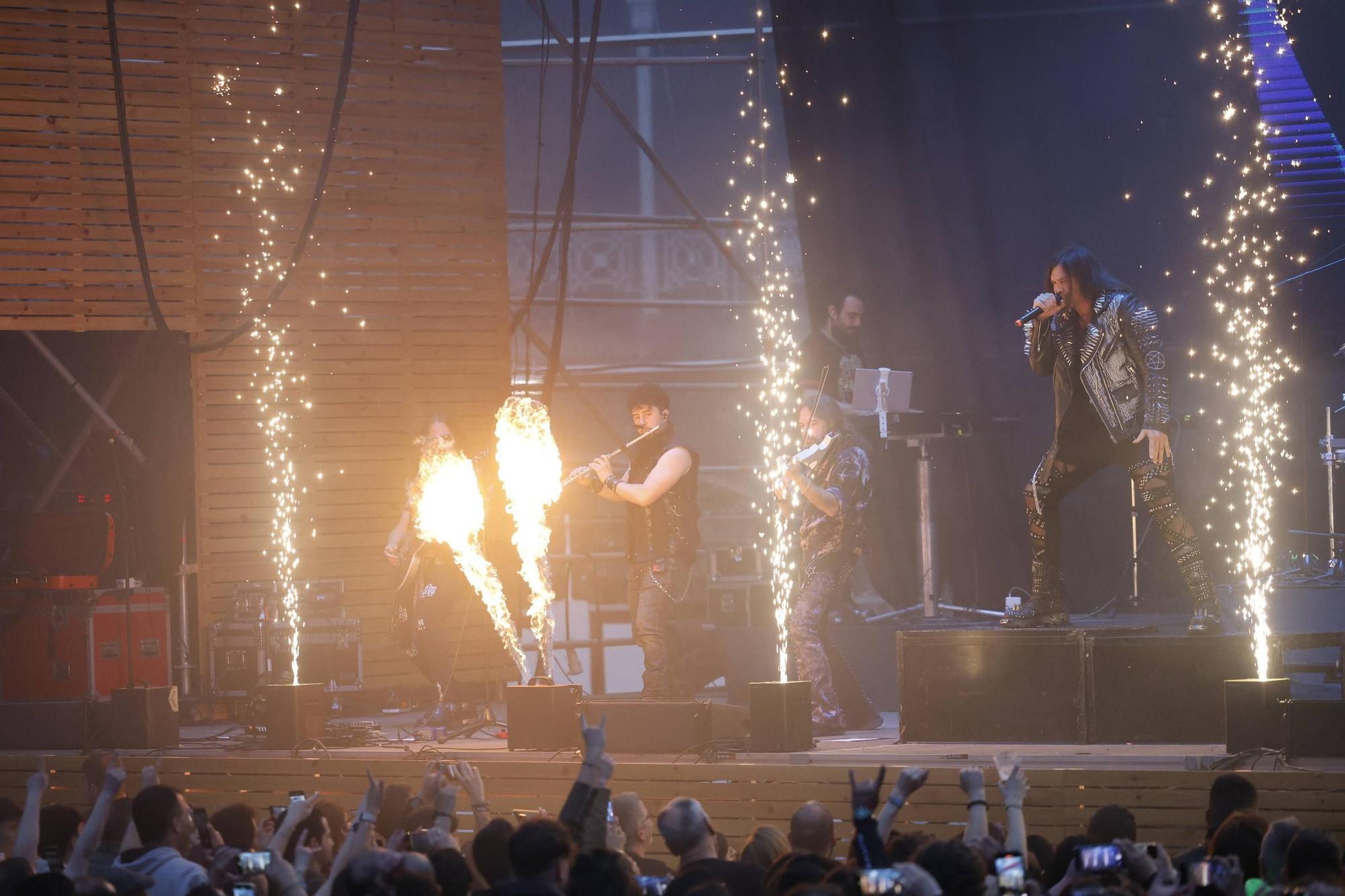 Asi fue el concierto de "Mägo de Oz" en Gijón (en imágenes)