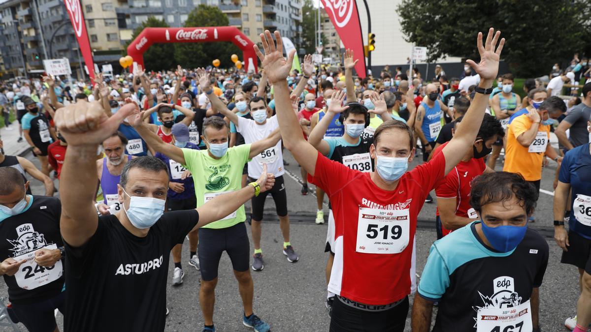 En imágenes: así fue la Media Maratón de Gijón