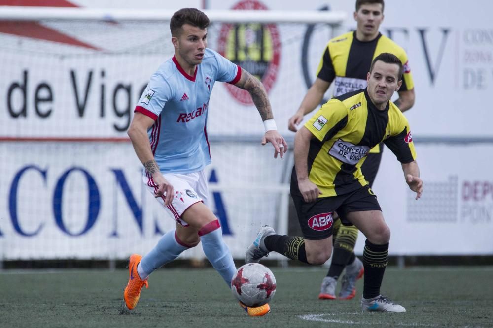 El Rápido de Bouzas se asienta en la zona de play off tras ganar el derbi al Celta B.