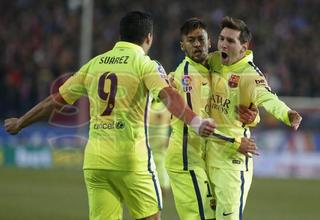 CUARTOS DE FINAL COPA DEL REY. ATLÉTICO DE MADRID 2- FCBARCELONA 3