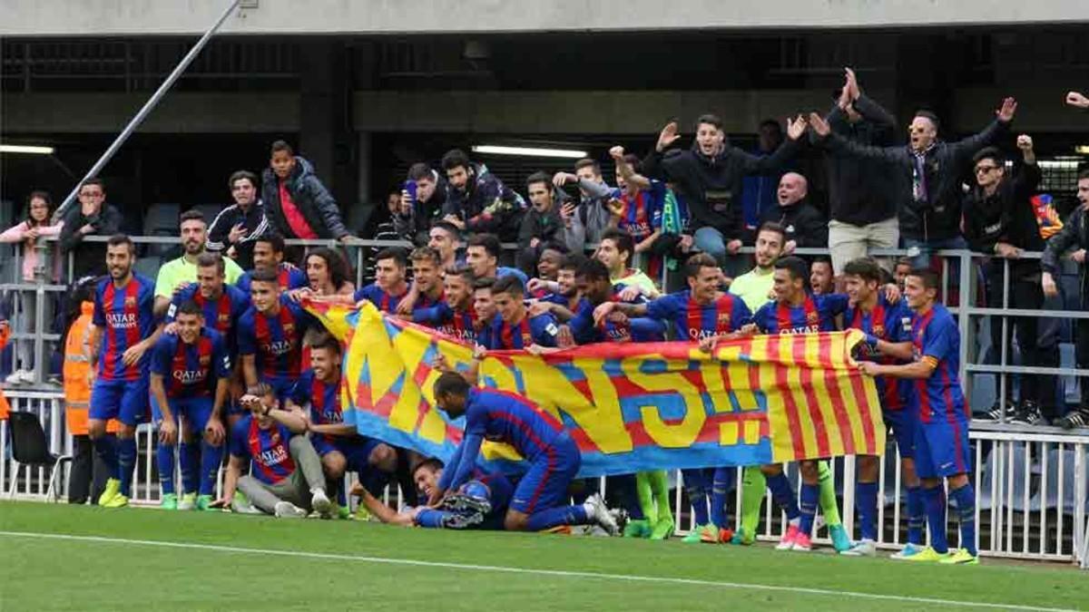 El Barça B se proclamó campeón de Segunda B