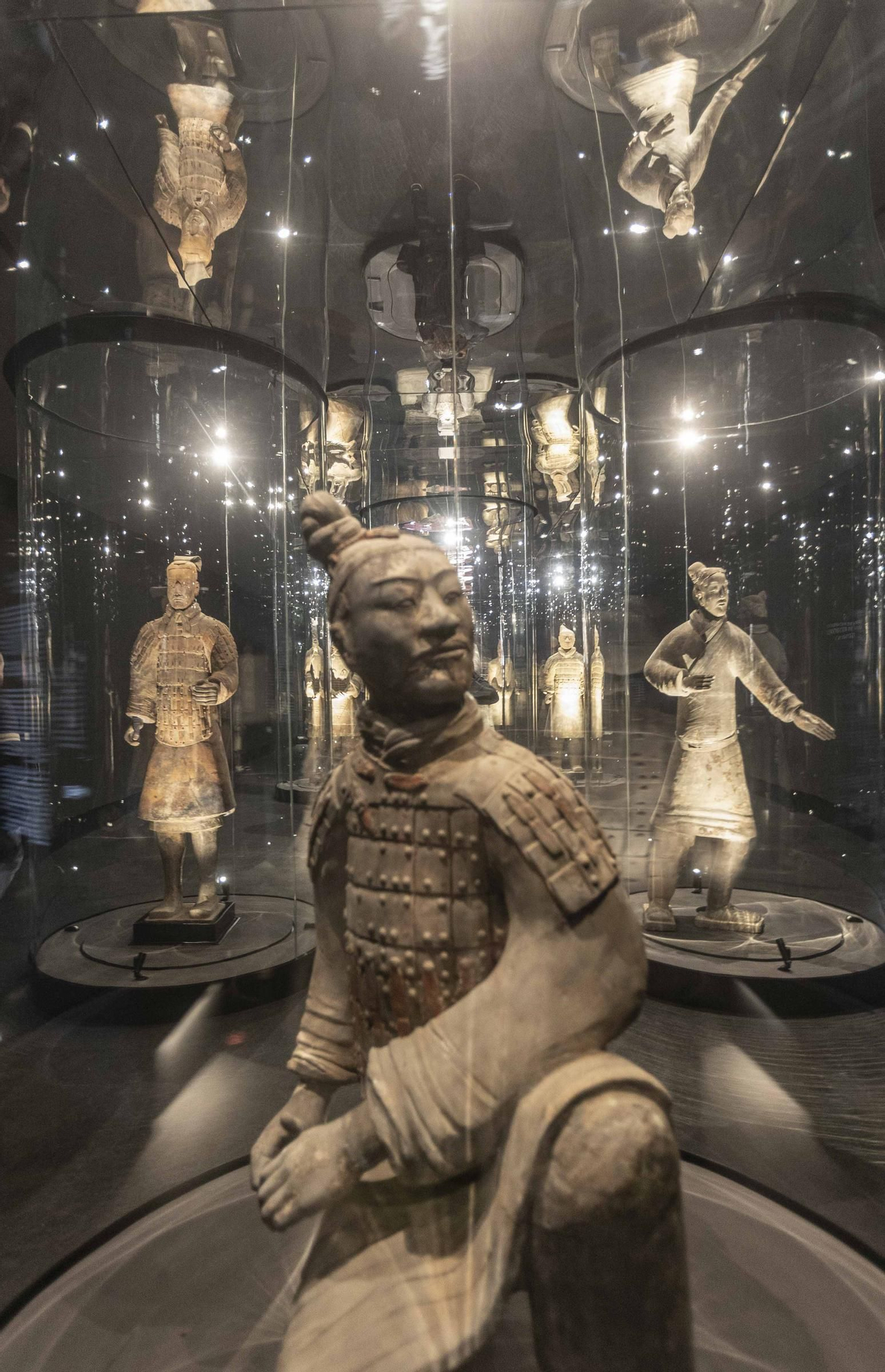 La inauguración de la exposición El legado de las dinastías Qin y Han. Los guerreros de Xian