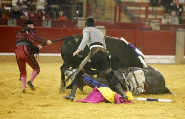 Vaquillas y rejones en la Feria San Jorge