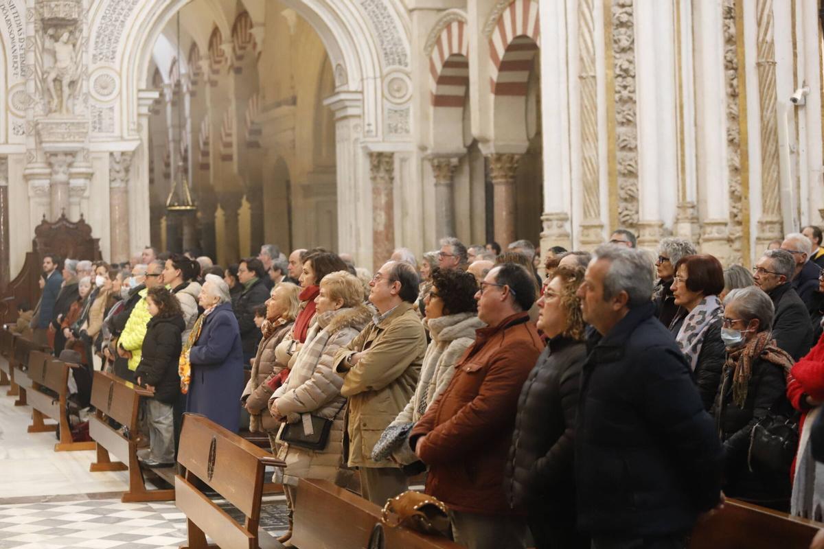 La misa de Año Nuevo en la Catedral de Córdoba, en imágenes