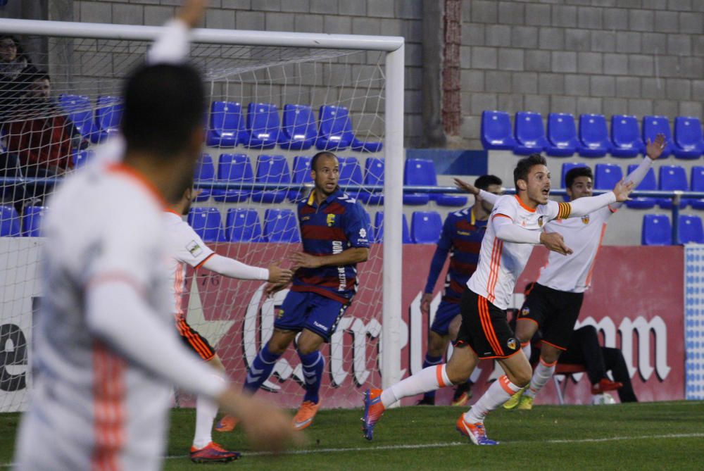 Llagostera - Valencia Mestalla (1-1)