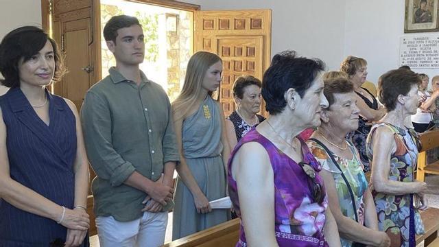 Misa solemne en honor a las santas Justa y Rufina en Calzadilla de Tera. | C. F.