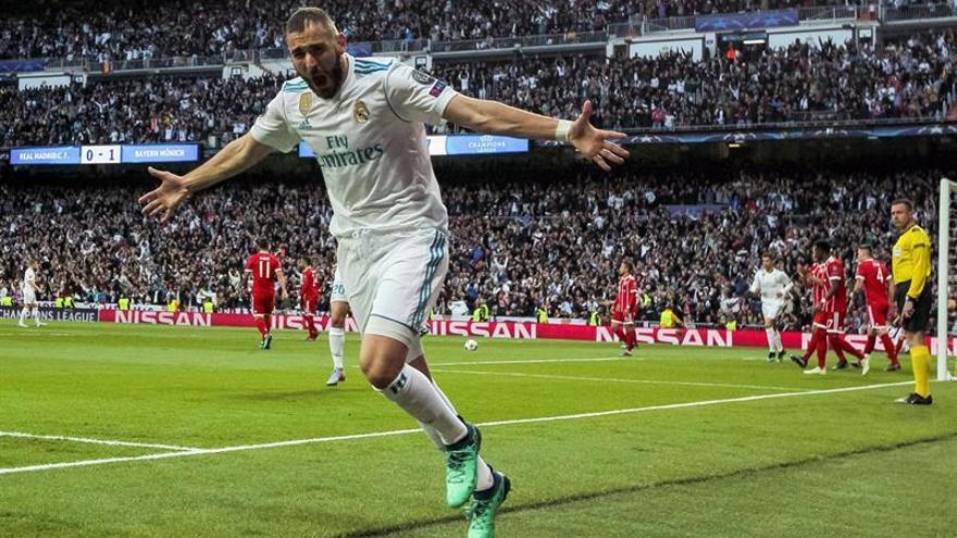 Benzema emerge de nuevo en una semifinal