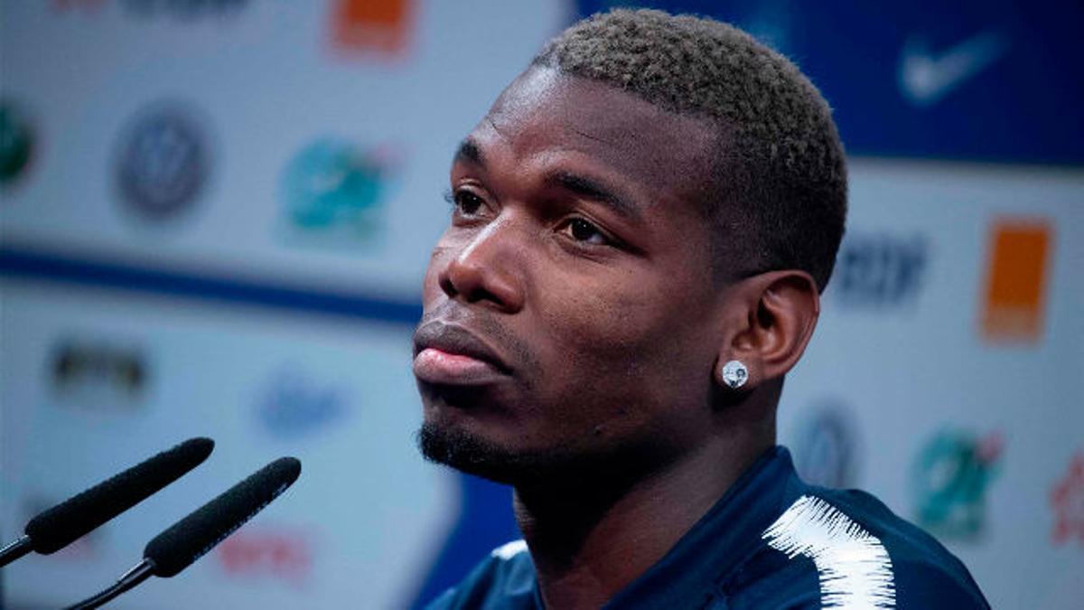 Enigmáticas risas de Pogba tras recordar la marcha de Mourinho