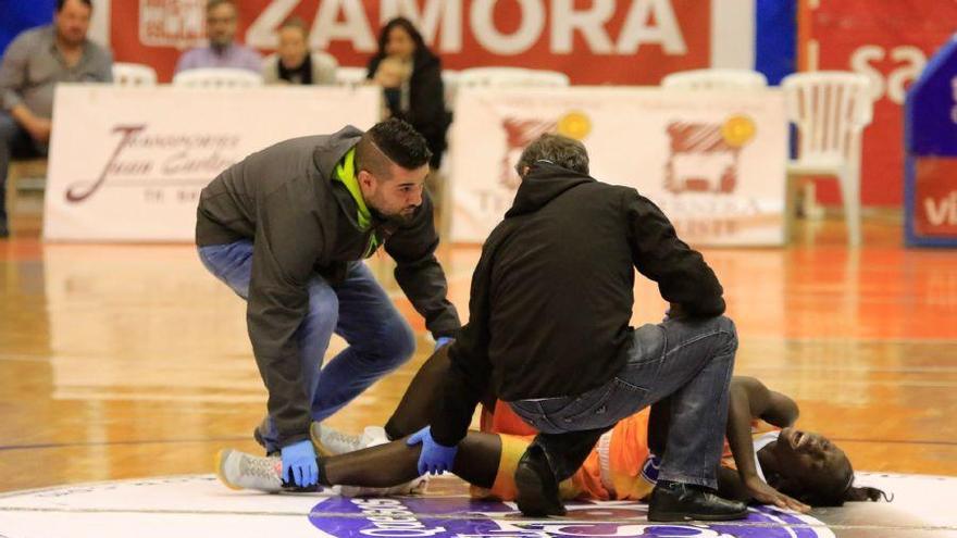 Felicité Mendes atendida el pasado sábado.