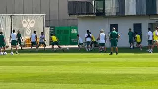 Lo Celso sigue al margen y Abde no entrena con el Betis en una sesión con Fajardo y Adrián San Miguel