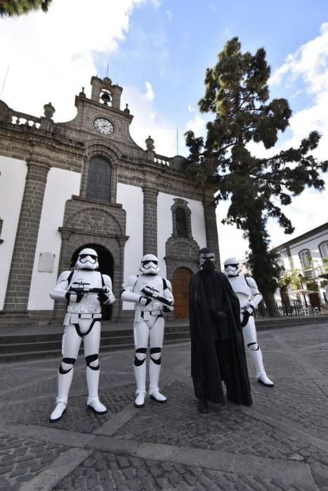 Promoción en Teror del ciclo 'Una Navidad Galáctica: La Guerra de las Galaxias'