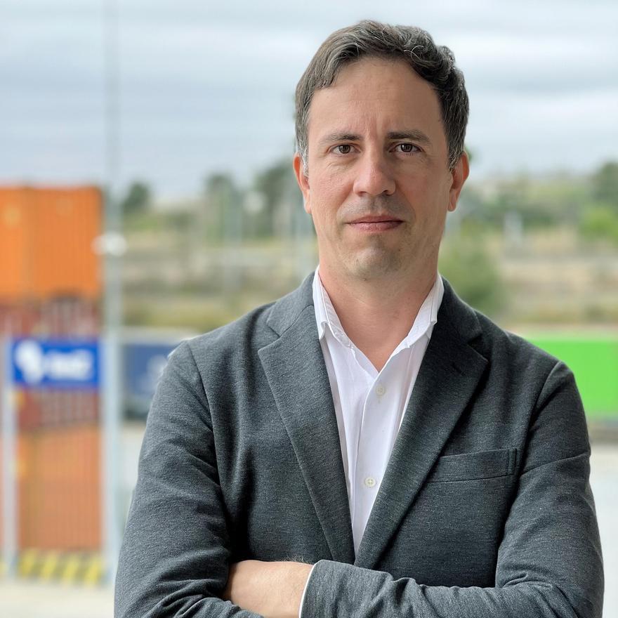 Ramón Adé Allué, director gerente de la Terminal Marítima de Zaragoza