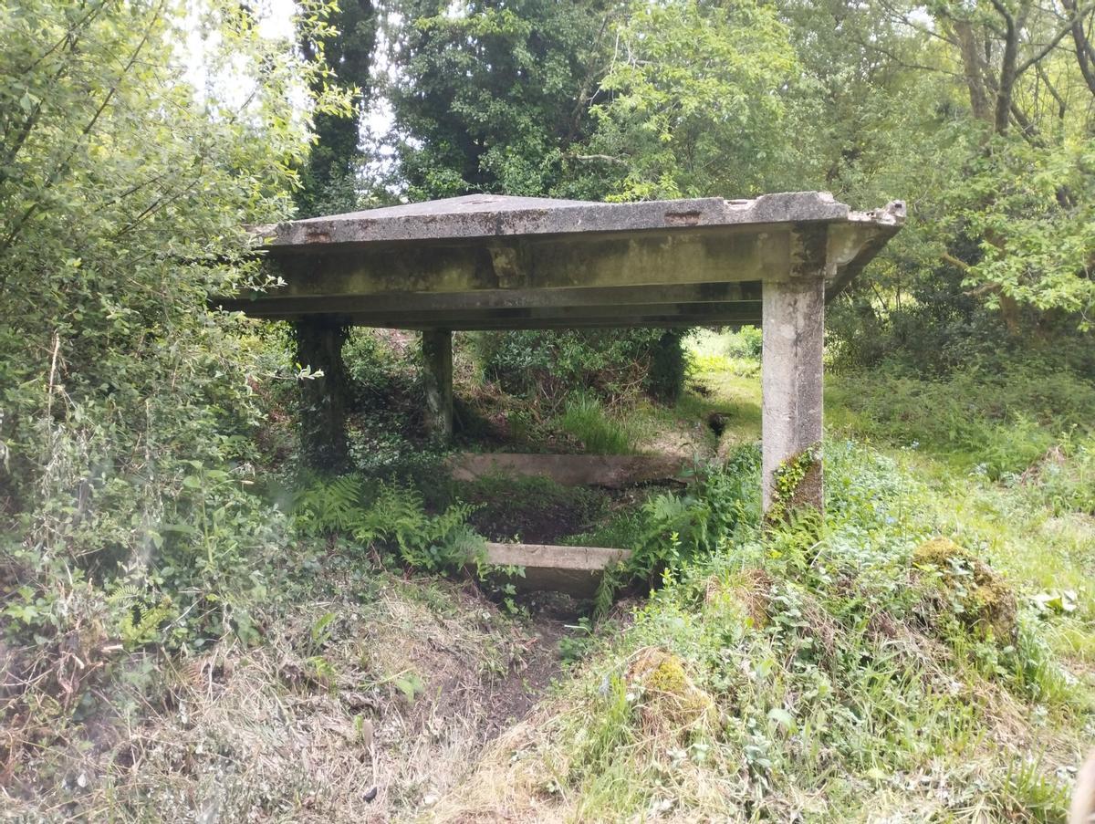 Un lavadero en desuso.