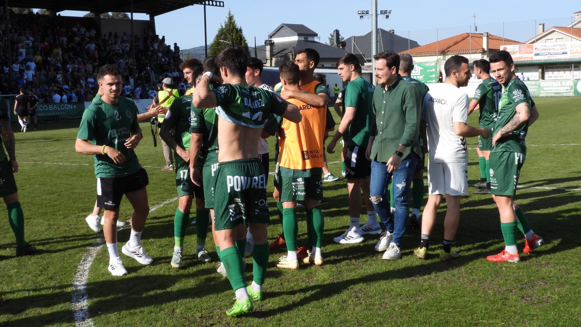 Las mejores imágenes del encuentro entre el Arenteiro y el Burgos Promesas (2-1)