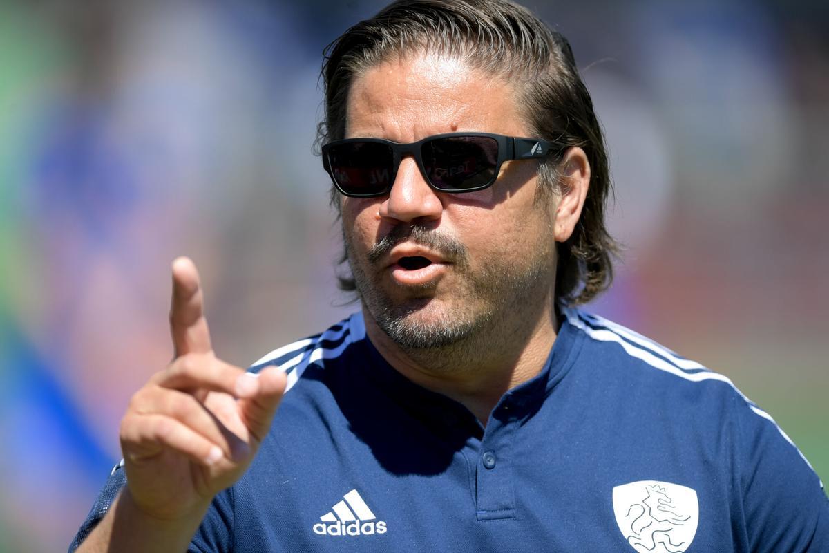 Max Caldas en 2021 entrenando a Holanda.