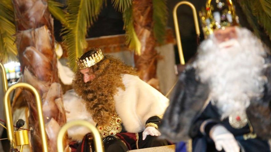 Los Reyes Magos, en una cabalgata del año pasado