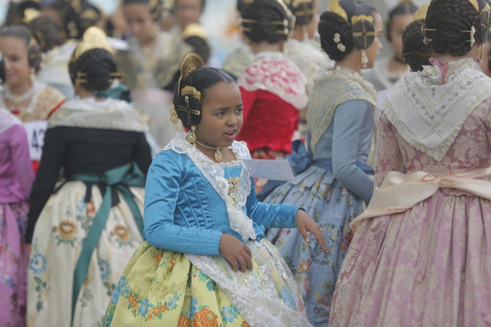 Las candidatas a Fallera Mayor Infantil visitan el Museo Príncipe Felipe