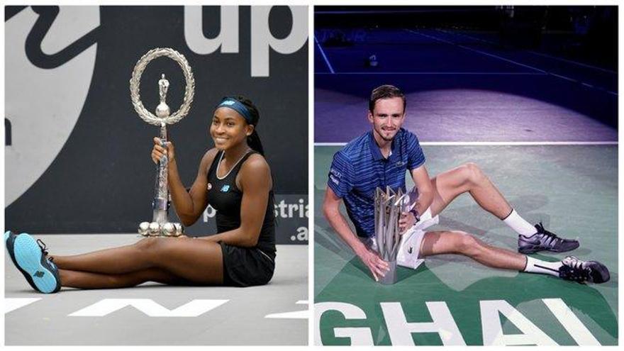 Gauff y Medvedev: la &#039;Next Gen&#039; se abre paso