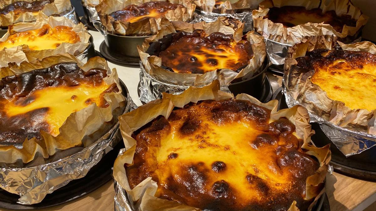 Tarta de queso de La Viña en San Sebastián