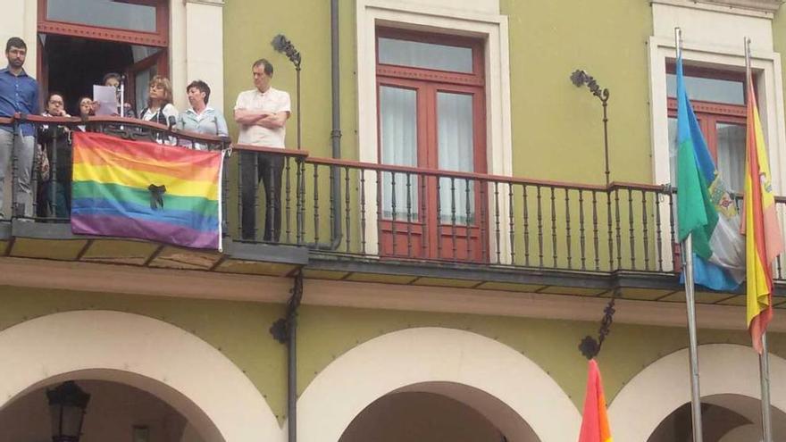 El acto celebrado en el Ayuntamiento de Langreo.