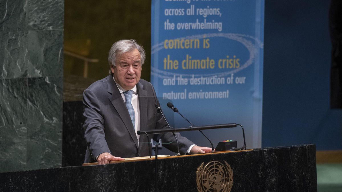 El secretario general de la ONU, António Guterres.