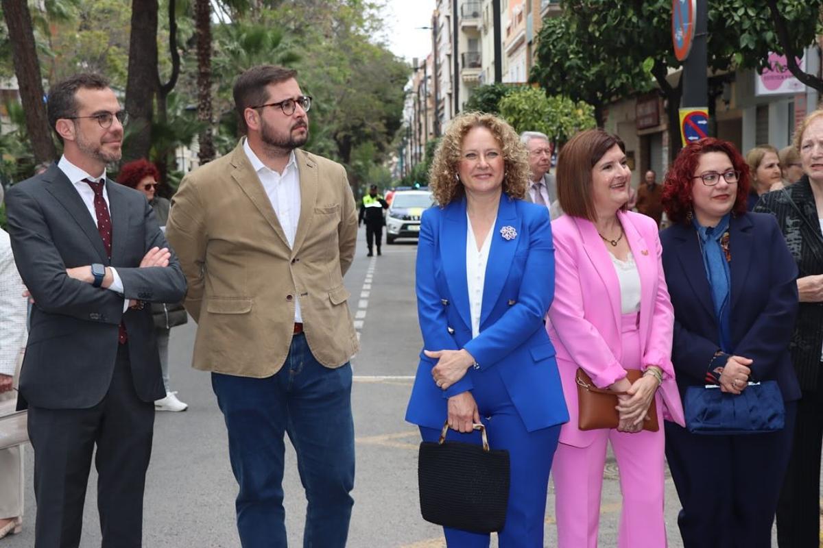 Alonso y Folgado, ayer en la festividad de San José Obrero