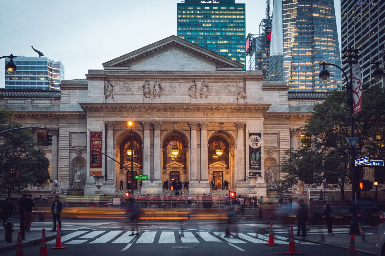 Bienvenidas a The New York Public Library.