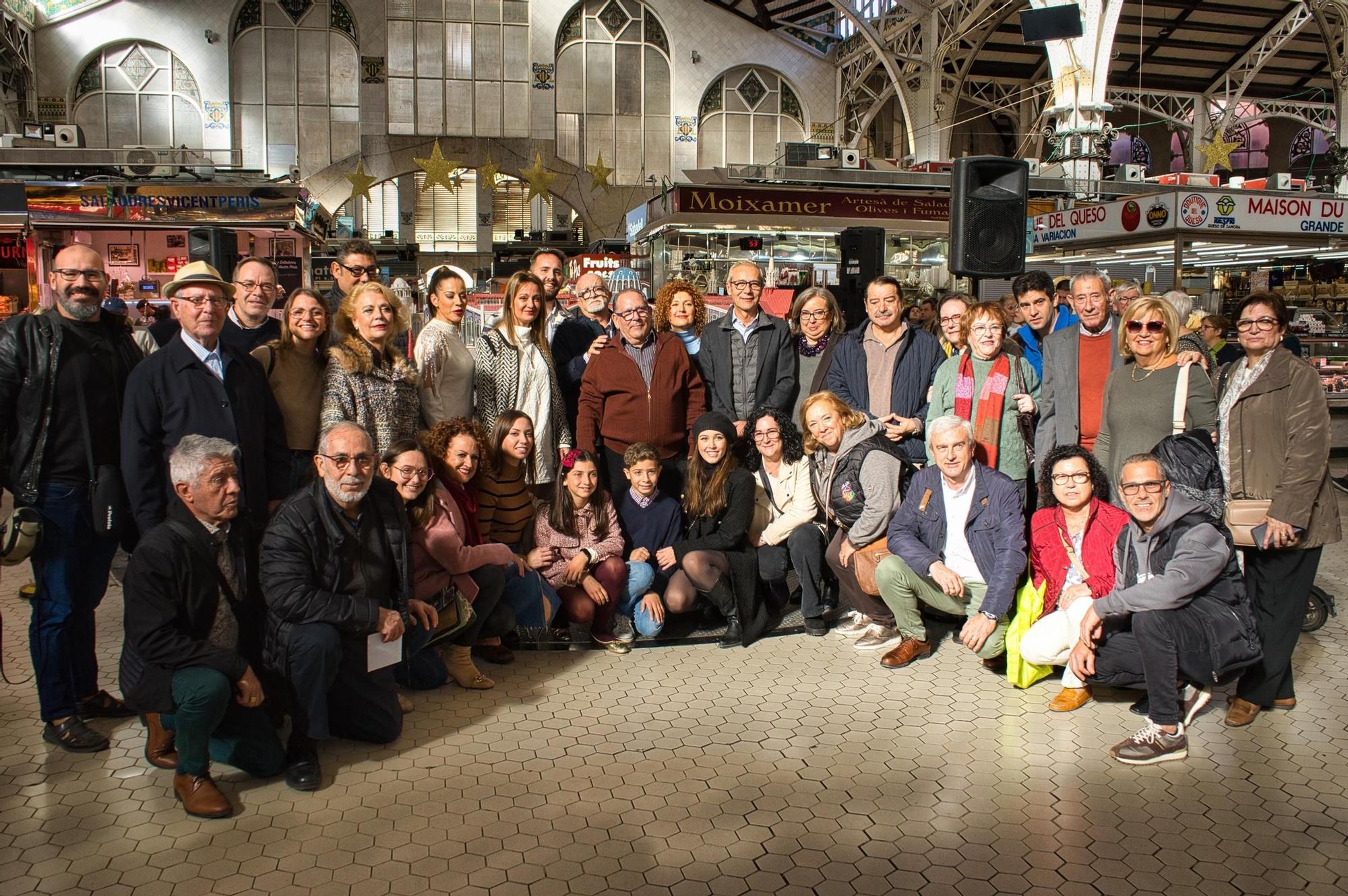 Así es el belén del Mercado Central de València, de la falla Monteolivete