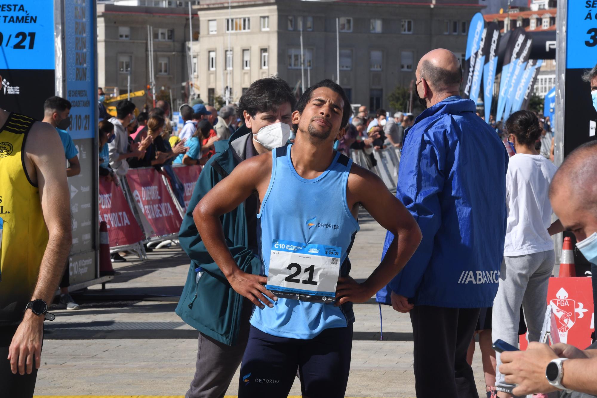 Hassous y Busienei, ganadores en el regreso de Coruña10