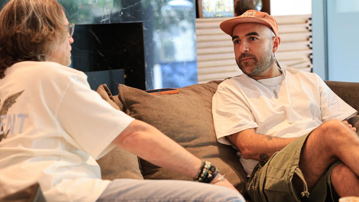 Nil Moliner, cantante, en un momento de la entrevista